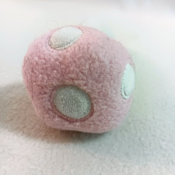 Mushroom plush 6" pink and white - Picture 3 of 4